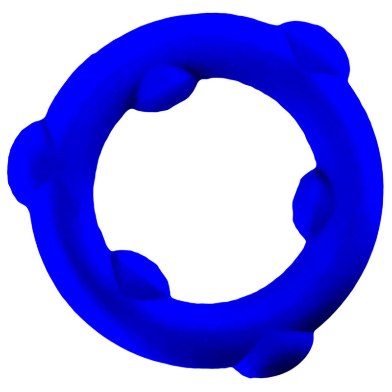 Oxballs Cockring Spinner 25 mm Bleu